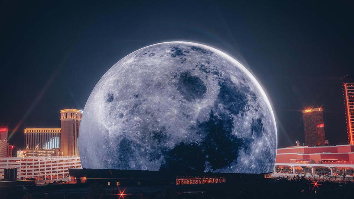 Las Vegas Sphere.