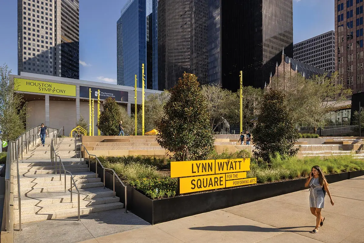 Lynn Wyatt Square.