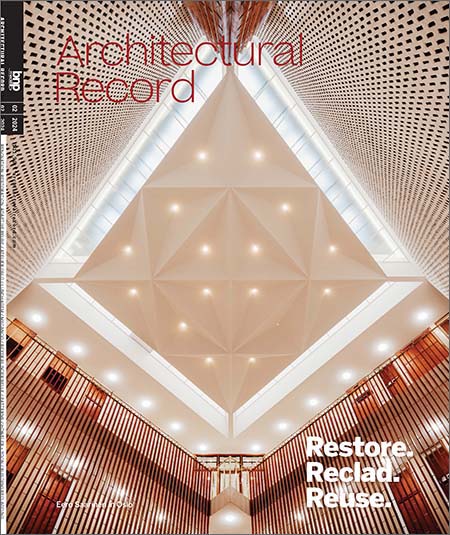Architectural Record cover - February 2024.