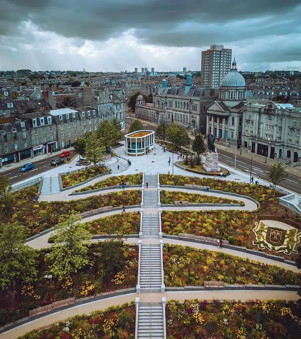Union Terrace Gardens.