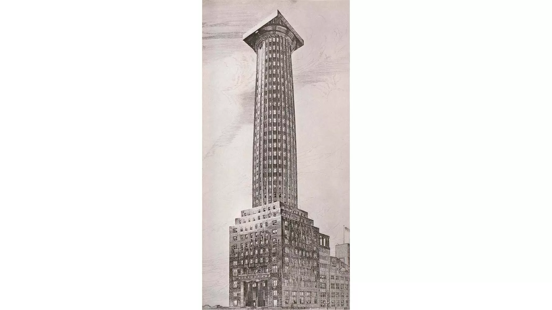 Doric Column Skyscraper