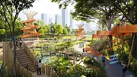 Chengdu Tianfu Central Park Adventure Play Forest Proposal