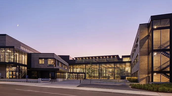 In Nashville, a Public High School by Hastings Embraces Nature and