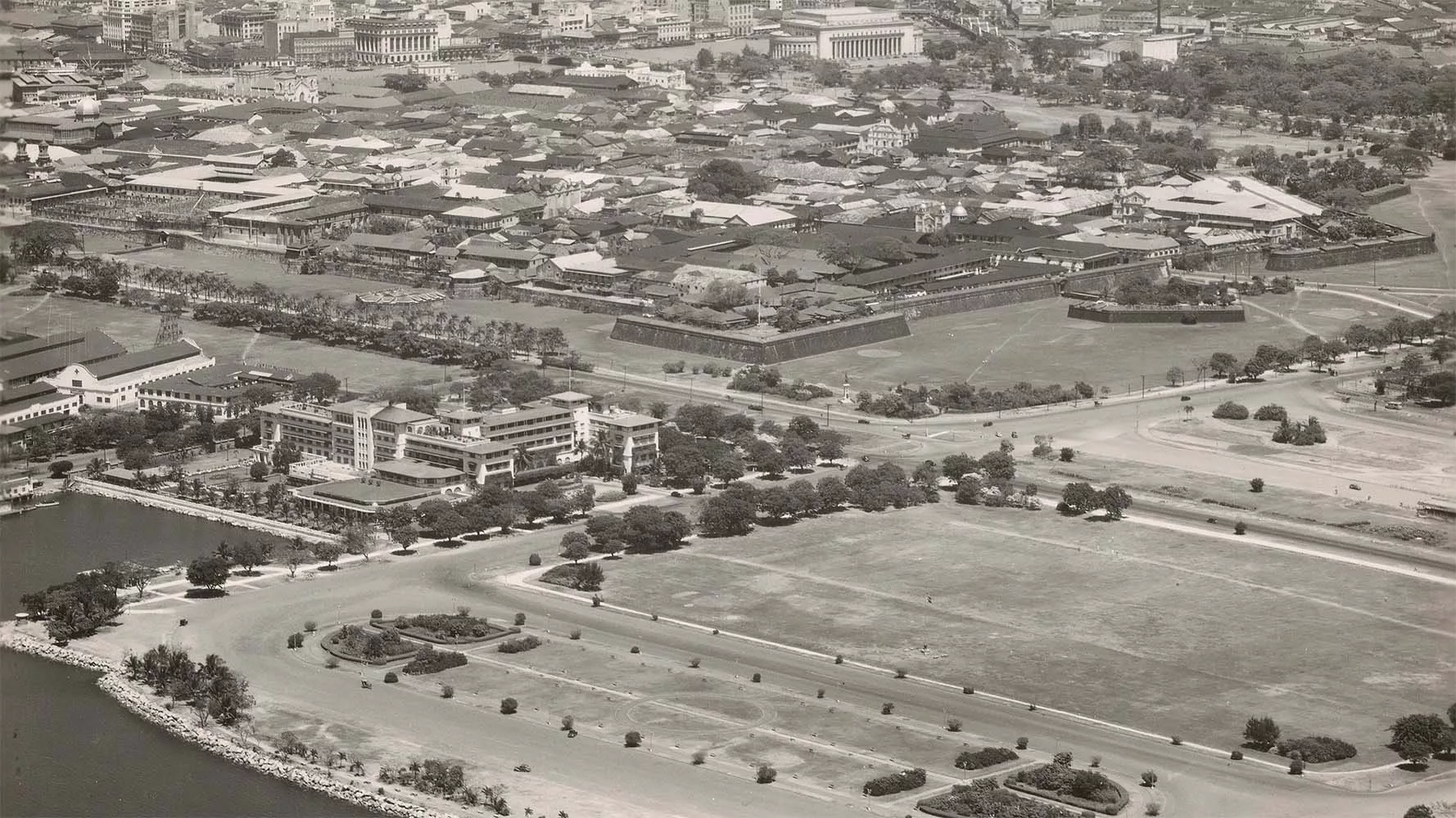 Manilla Intramuros Walled City - 1939