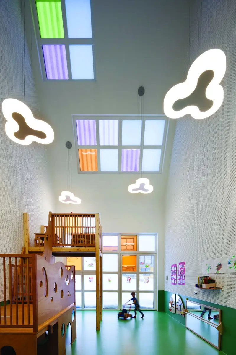 Haus der Tagesmutter.