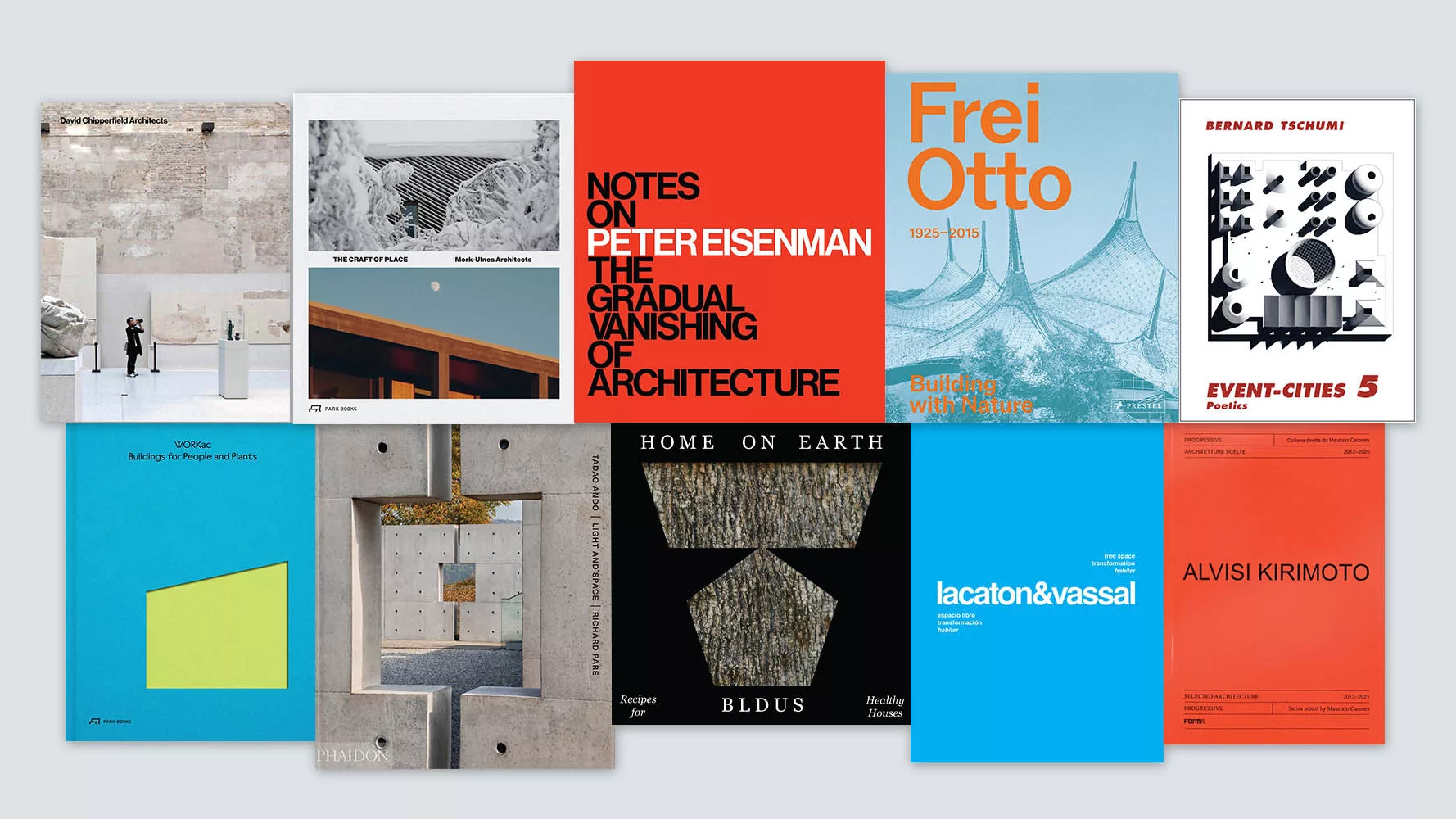 Top Architectural Monographs - Summer 2025