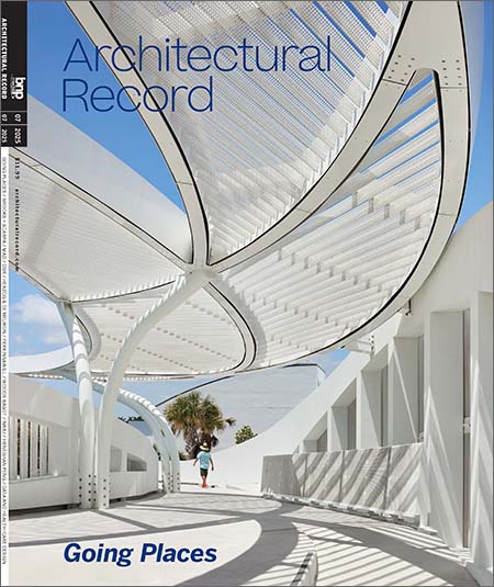DC Alexander Park on Architectural Record's cover