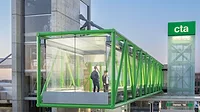 Damen Green Line Station