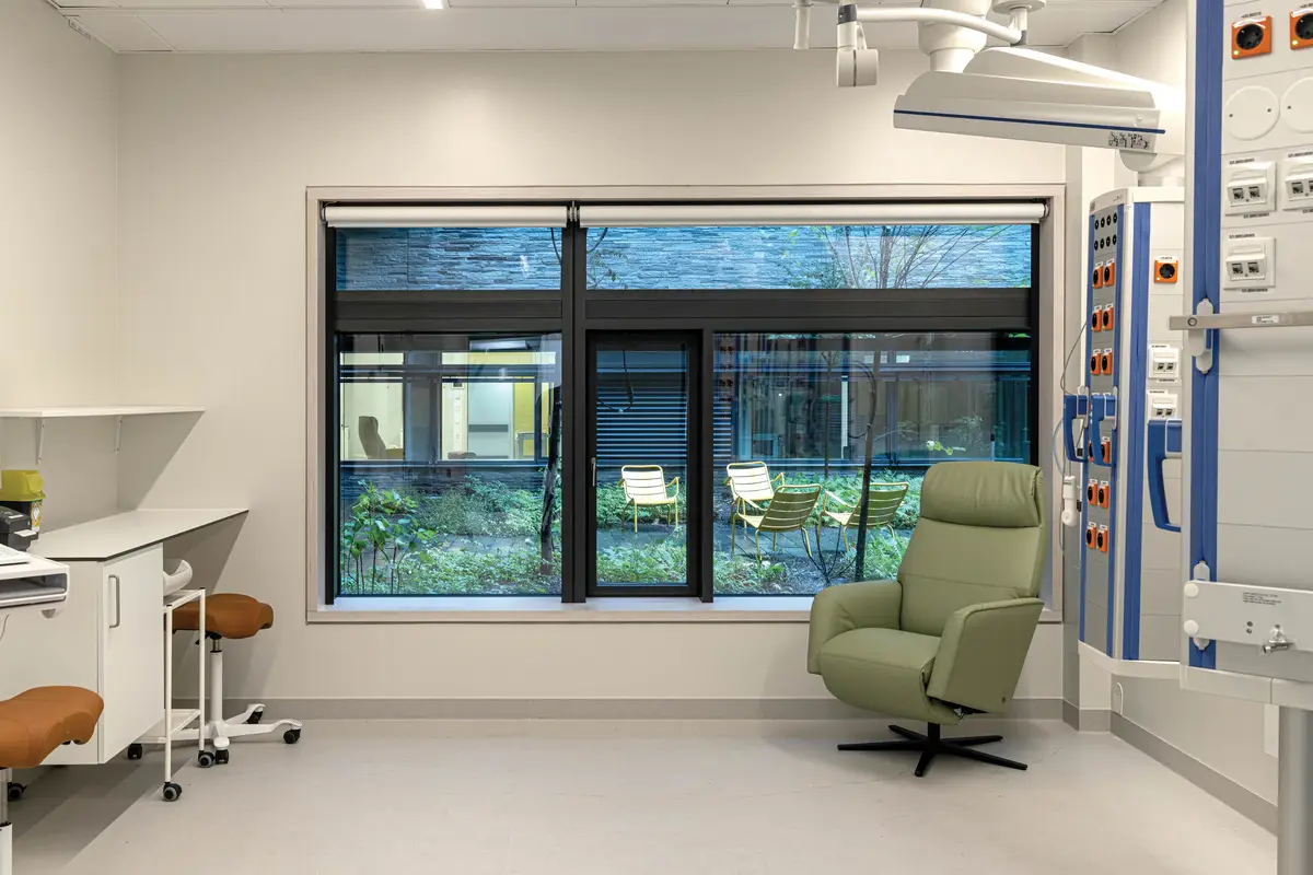 Glasblokkene Hospital.