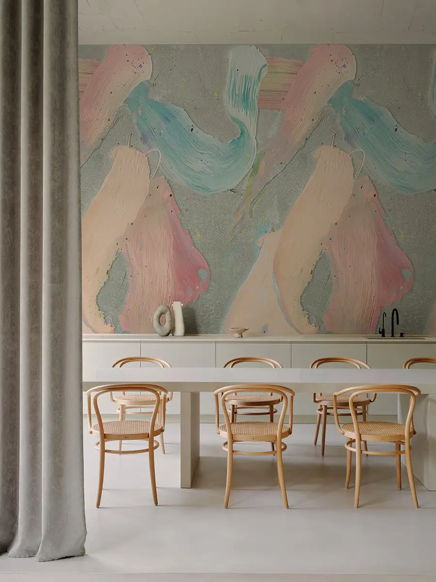 Cascata and Rilievi Wallcovering