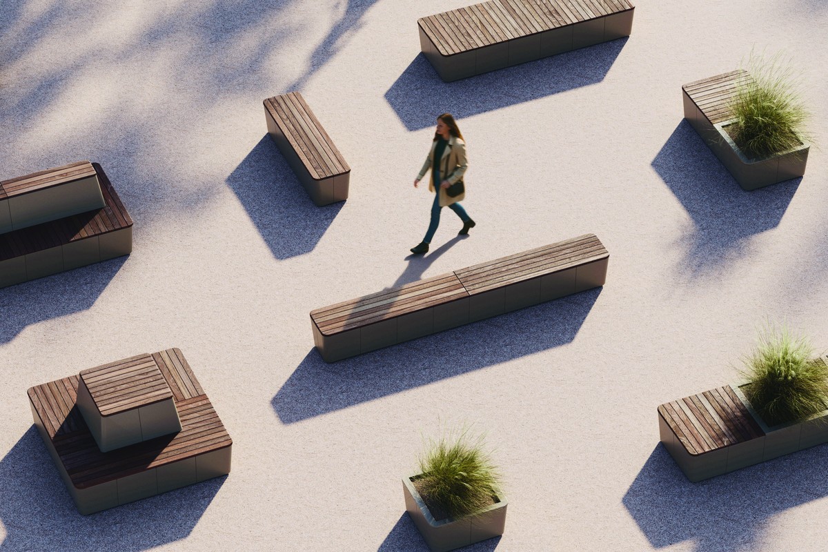 Eulo Modular Seating and Planters