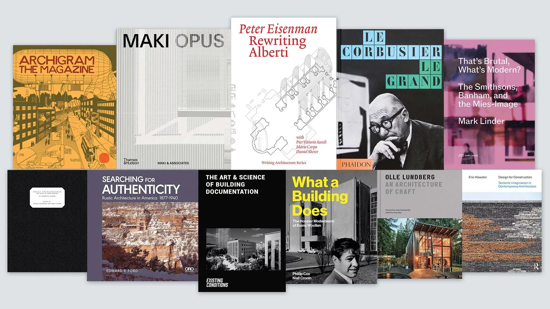 Holliday Architectural Books 2025