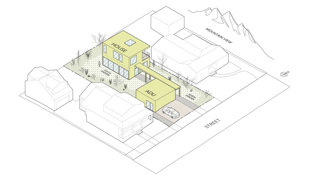House and ADU Diagram