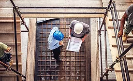Contractors on Construction Site