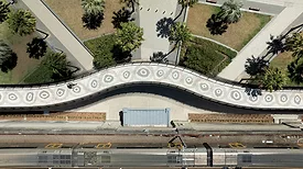 Sydney Harbour Bridge Cycleway Ramp.