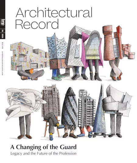 June 2026 cover of Architectural Record