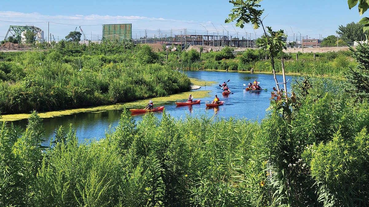 Biidaasige Park watercourse
