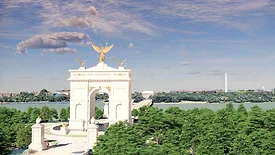 Trump's triumphal arch