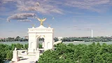 Trump's triumphal arch Trump's triumphal arch