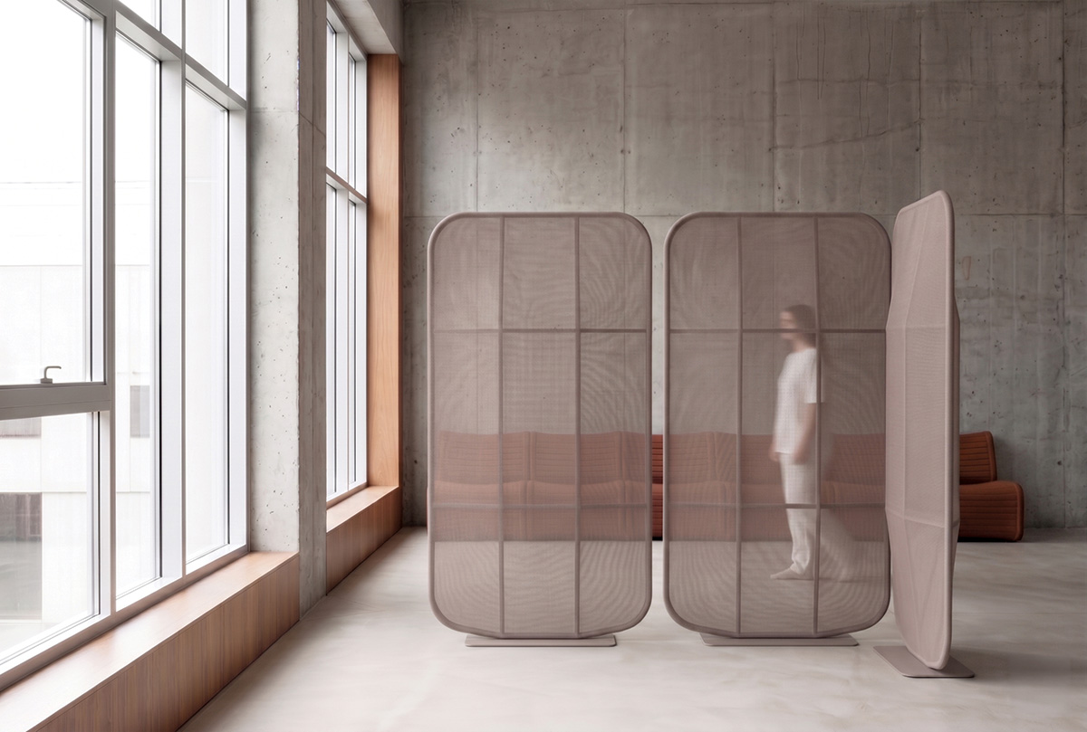 Hem freestanding partition by Isomi