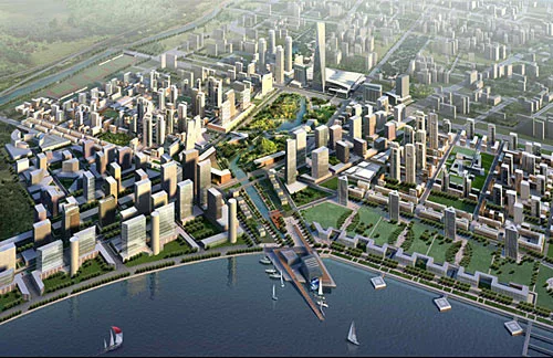 Work Under Way on Songdo City in Korea