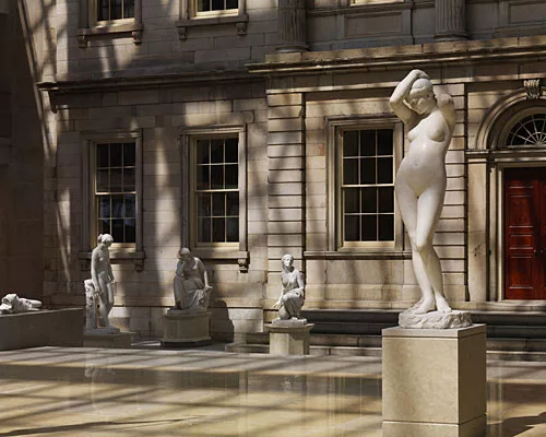 American Classical sculptures