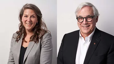 Anne Marie Duvall Decker and Roy Decker