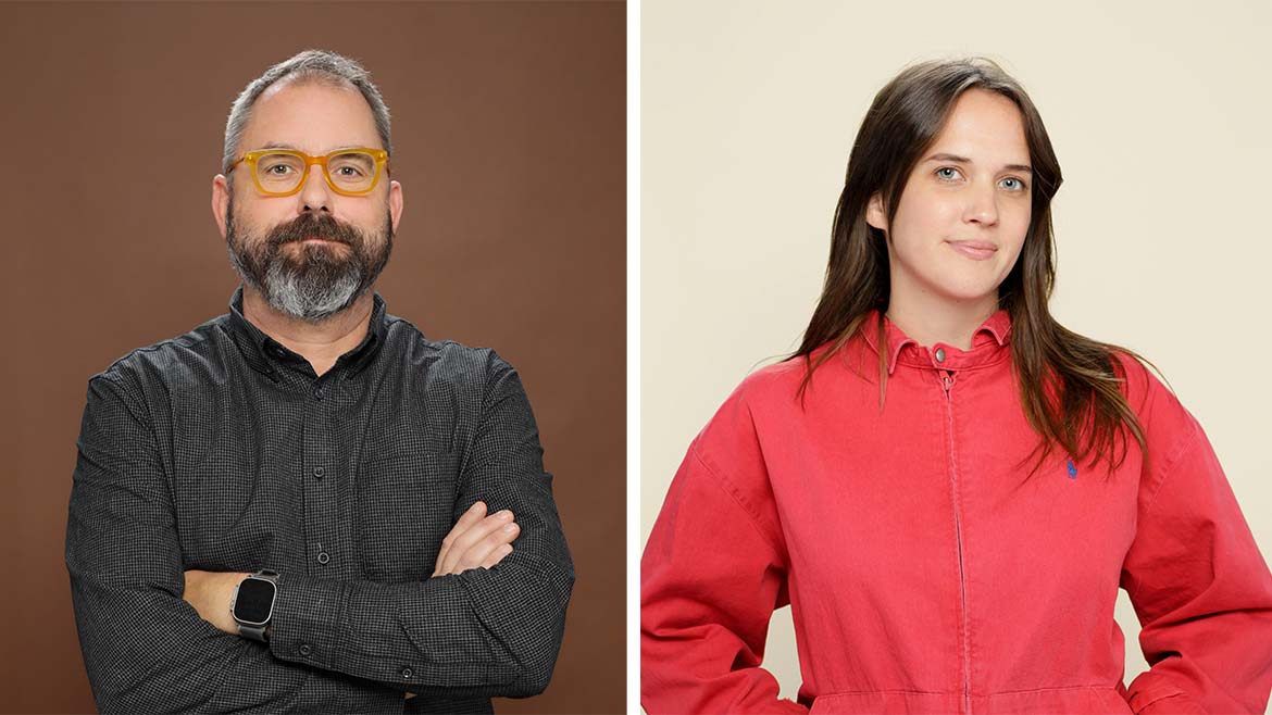Ben Loescher and Lucy Lloyd