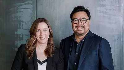 Michael Hsu and Maija Kreishman