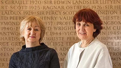 Yvonne Farrell and Shelley McNamara