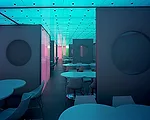 Cond' Nast's 750 Third Avenue Cafeteria