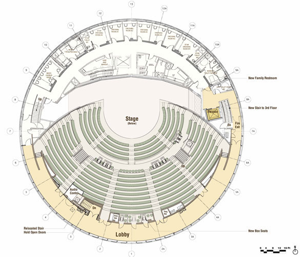 Mark Taper Theater Seating Chart