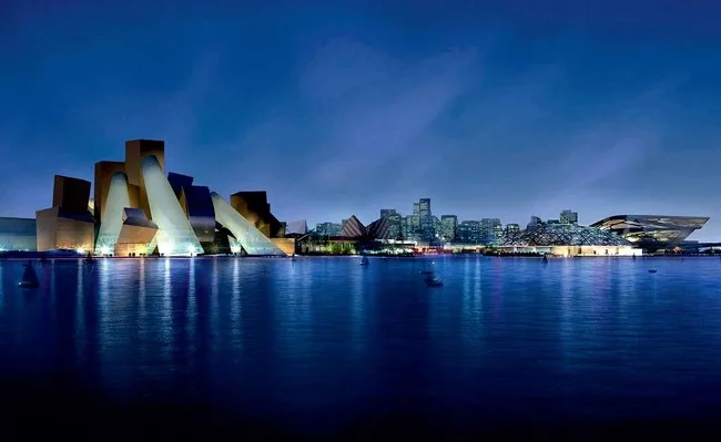 Frank Gehry Abu Dhabi