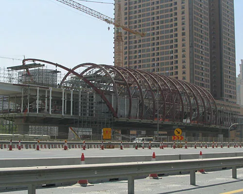 Dubai Metro on Track