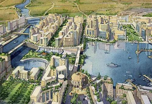 Work Proceeds on Dubai Canal