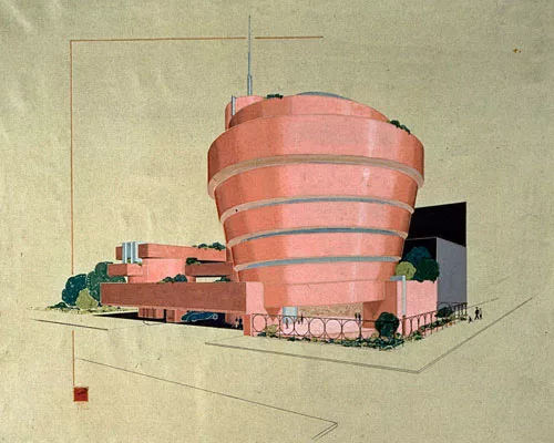 Frank Lloyd Wright Exhibition Opens at the Guggenheim