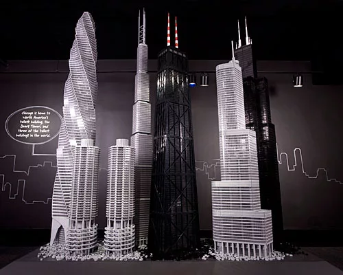 LEGO Bricks Inspire New Type of Architectural Model