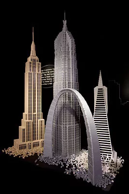 LEGO Bricks Inspire New Type of Architectural Model