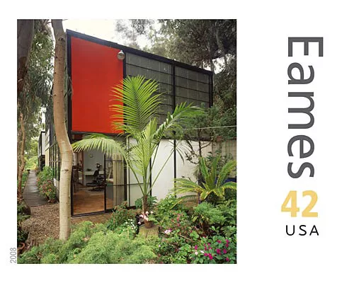 Stamps Commemorate Charles and Ray Eames
