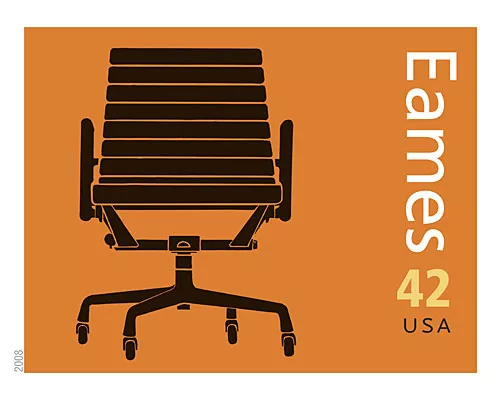 Stamps Commemorate Charles and Ray Eames