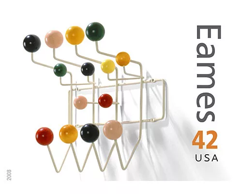 Stamps Commemorate Charles and Ray Eames