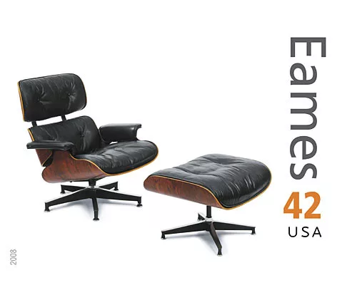 Stamps Commemorate Charles and Ray Eames
