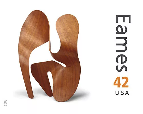 Stamps Commemorate Charles and Ray Eames