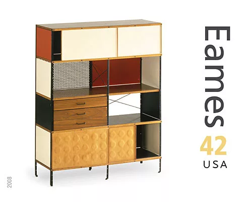 Stamps Commemorate Charles and Ray Eames
