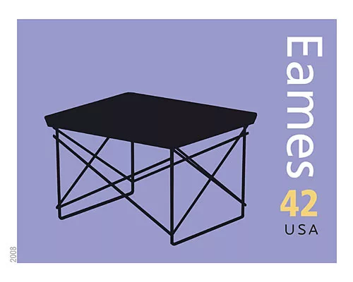 Stamps Commemorate Charles and Ray Eames