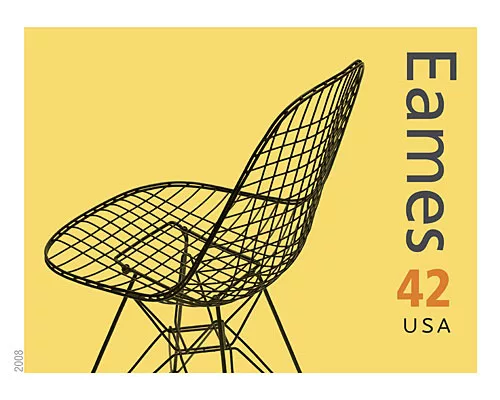 Stamps Commemorate Charles and Ray Eames