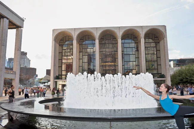 Built in a then-rough area of the city, Lincoln Center was a travertine fortress raised on a plinth when it opened in the 1960s. Patrons accessed performance halls via parking garages tucked safely be