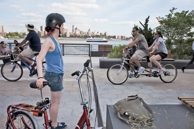 This two-block esplanade in lower Manhattan opened in July as part of a $165 million project to revitalize two miles of city-owned shoreline property. A dog park and inventive seating options are part