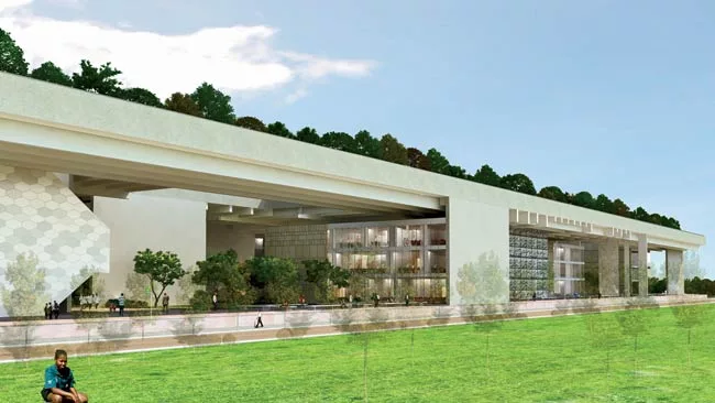 London- and New York'based architect David Adjaye is currently developing a number of projects in Africa, including at least two in Ghana. Elmina College, a private international boarding school on 11