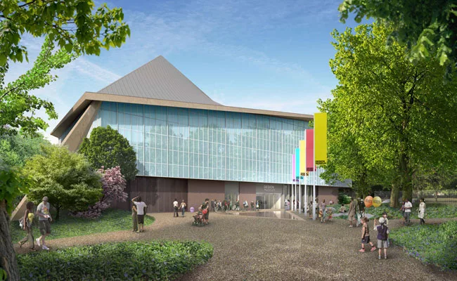 In 2014, the Design Museum will move from its current location on the Thames to the former Commonwealth Institute in Kensington. John Pawson is designing the transformation. The move will triple the m